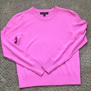 Banana Republic Merino Wool puff sleeve sweater